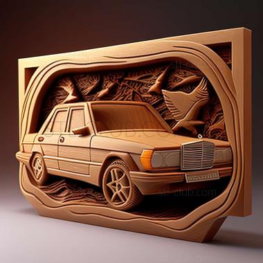3D модель Mercedes Benz W202 (STL)